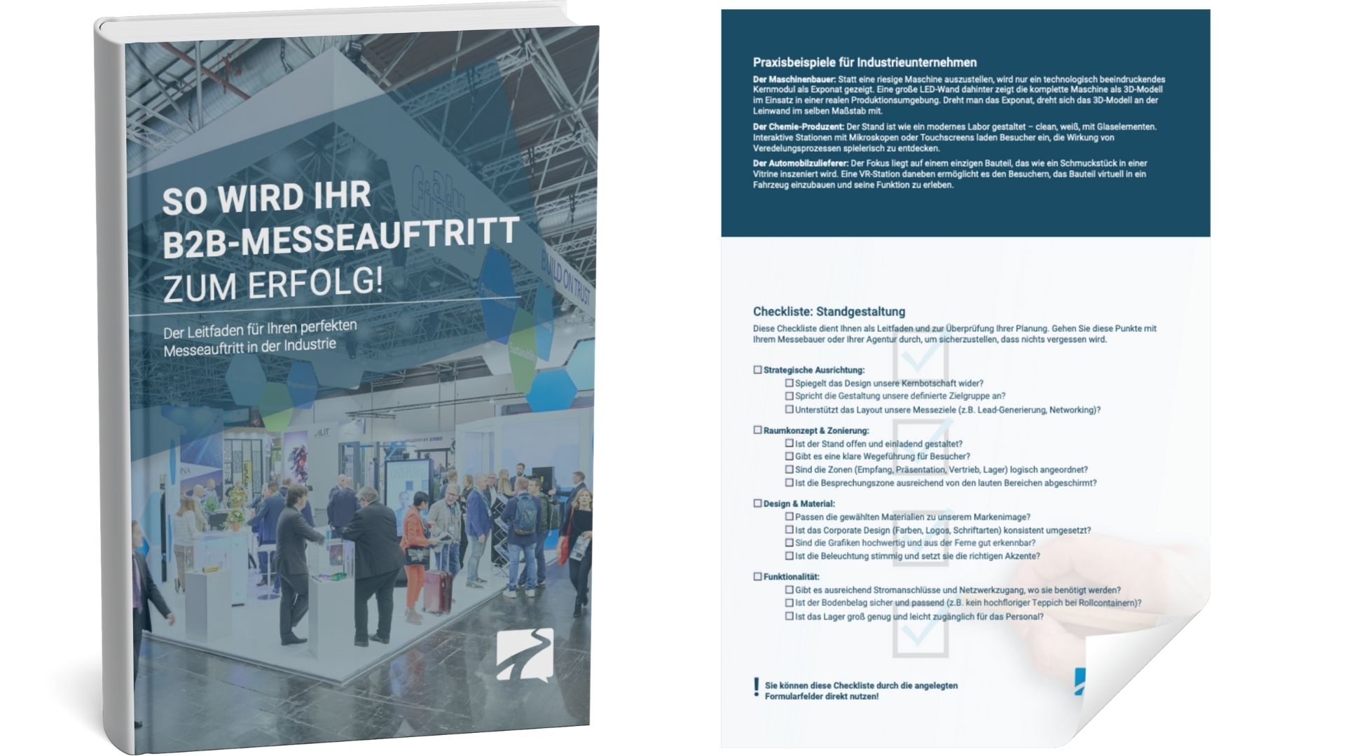Whitepaper mit Checklisten für einen erfolgreichen B2B Messeauftritt